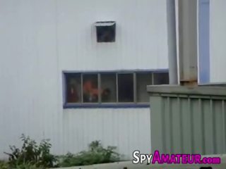 Voyeur spionaggio un coppia avendo sesso film su spyamateur.com